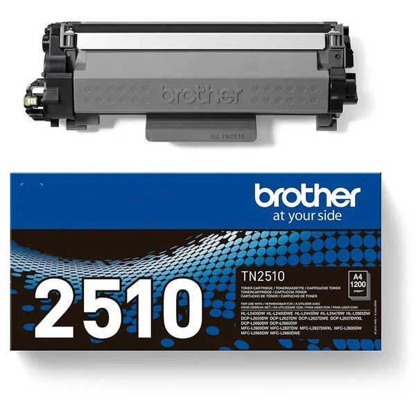 Original Brother TN2510 Toner schwarz