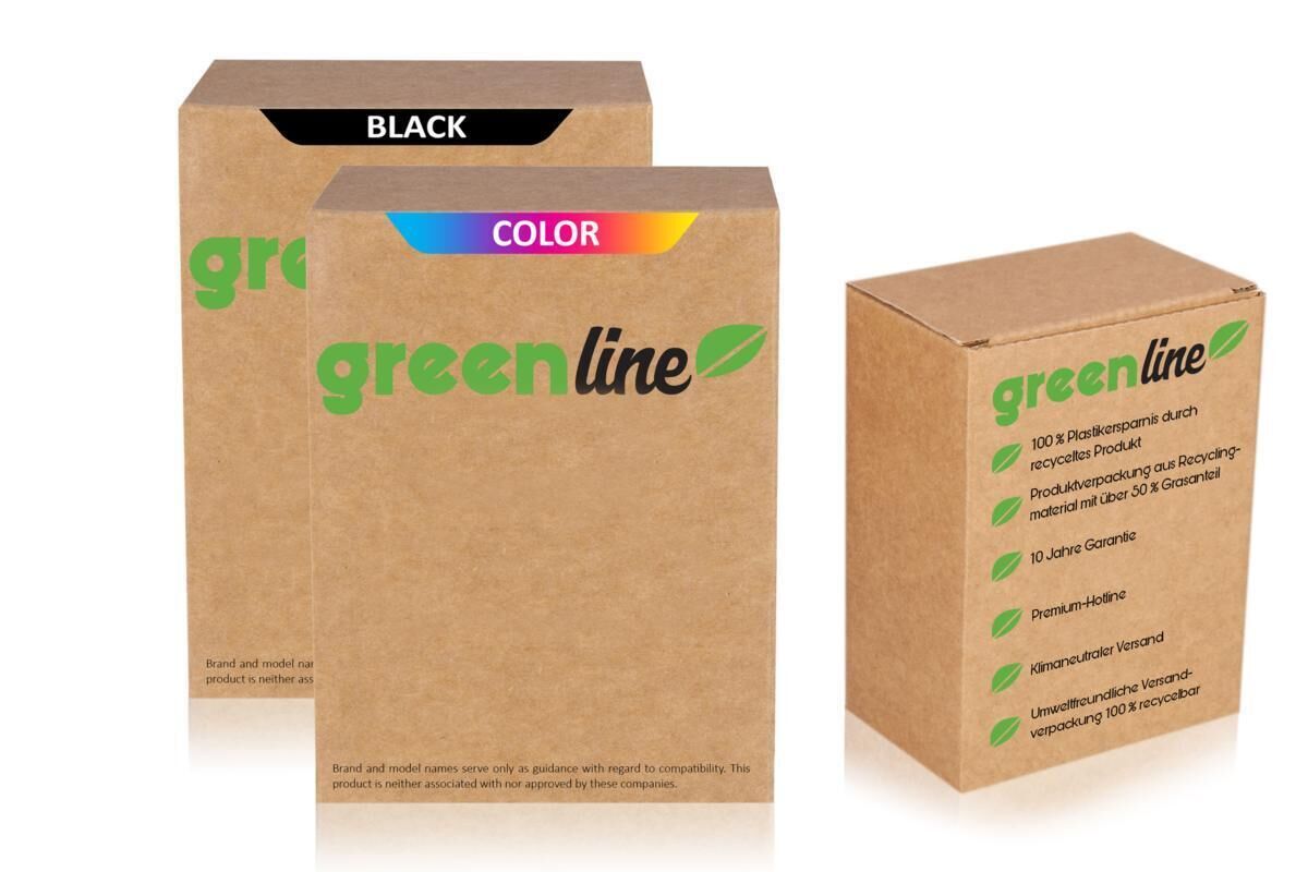greenline Multipack kompatibel zu HP 6ZD17AE / 305 XL enthält 2x Druckkopfpatrone