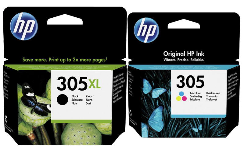 Original HP 305XL + 305 Druckkopfpatrone Multipack