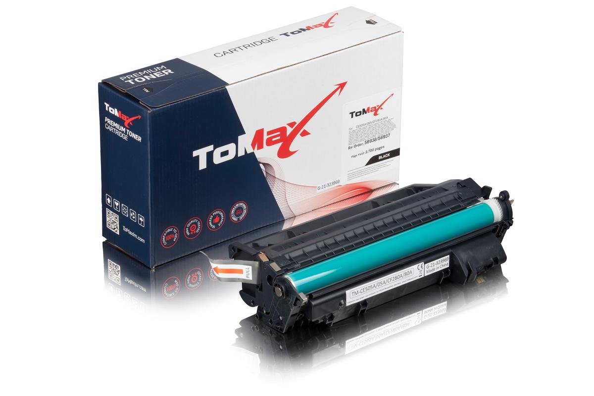 ToMax Premium ersetzt HP CF280A / 80A Toner, schwarz