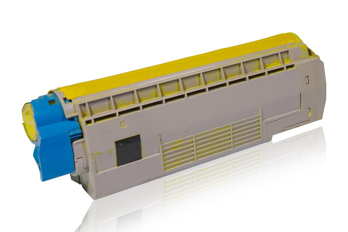 Kompatibel zu OKI 44315305 / C610 Tonerkartusche, gelb