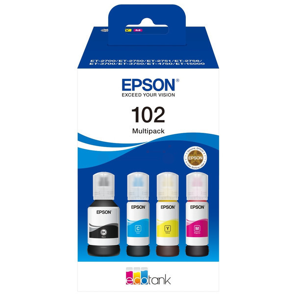 Original Epson C13T03R640 / 102 Tintenpatrone Multipack