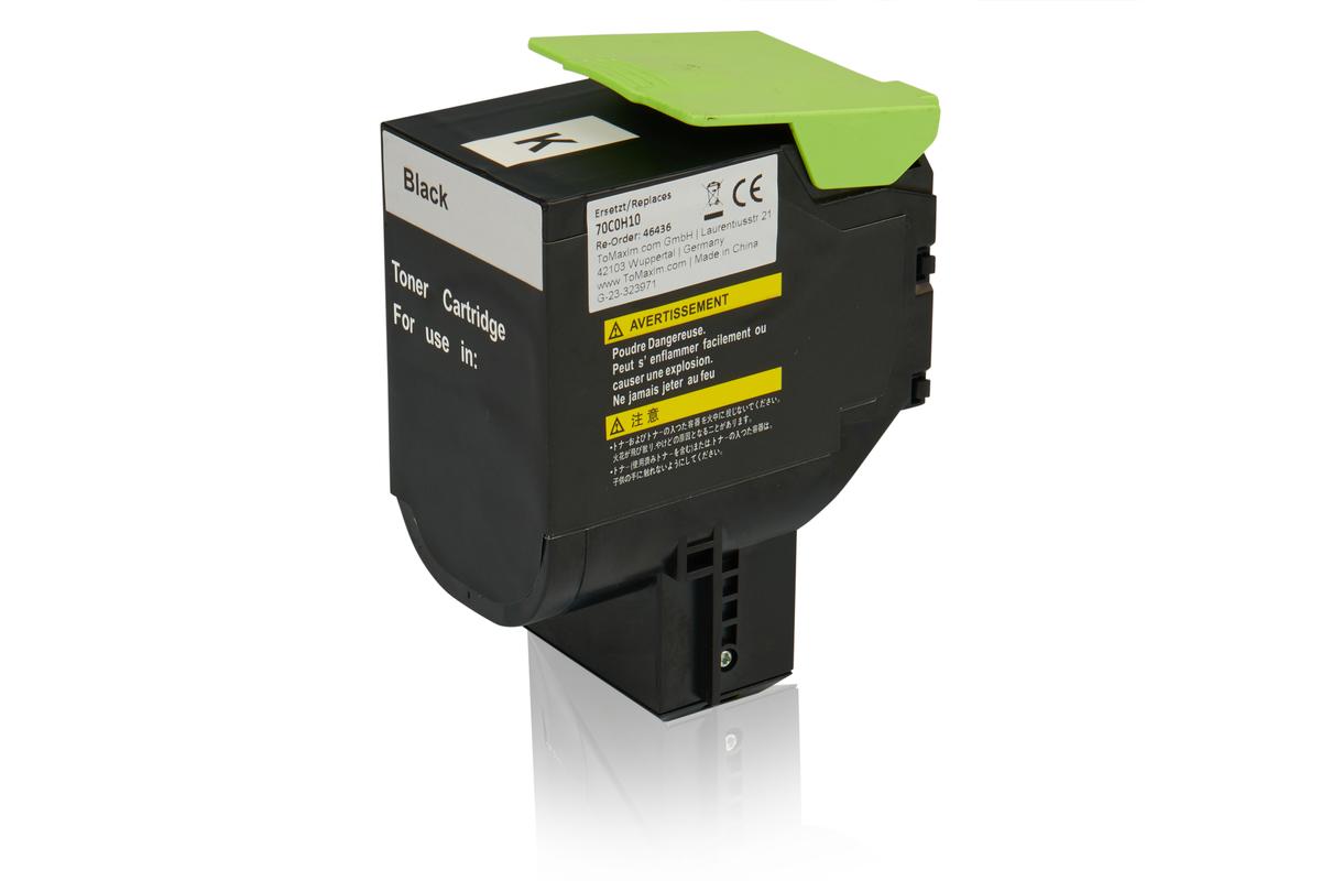 Kompatibel zu Lexmark 70C0H10 / 700H1 Tonerkartusche, schwarz
