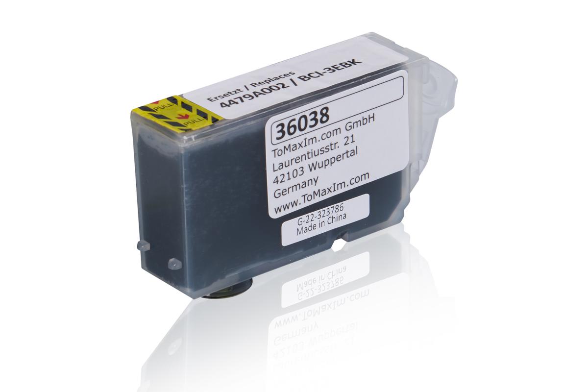Kompatibel zu Canon 4479A002 / BCI-3EBK Tintenpatrone, schwarz