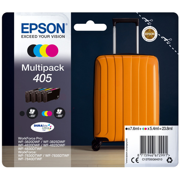 Original Epson C13T05G64010 / 405 Tintenpatrone Multipack