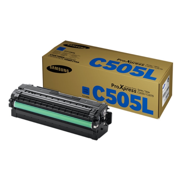 Original Samsung / HP SU035A / CLTC505L Toner cyan