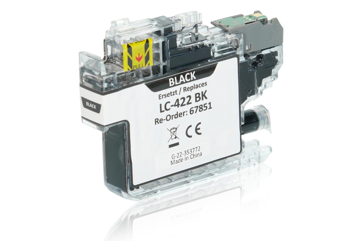 Kompatibel zu Brother LC-422BK Tintenpatrone, schwarz