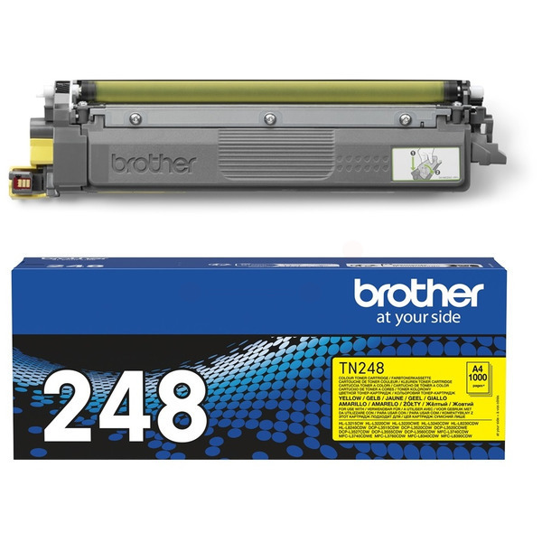 Original Brother TN248Y Toner gelb