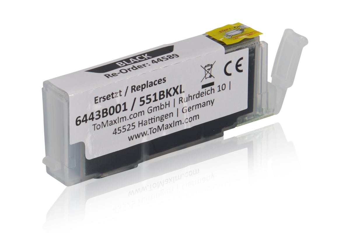 Kompatibel zu Canon 6443B001 / CLI-551BKXL Tintenpatrone, schwarz