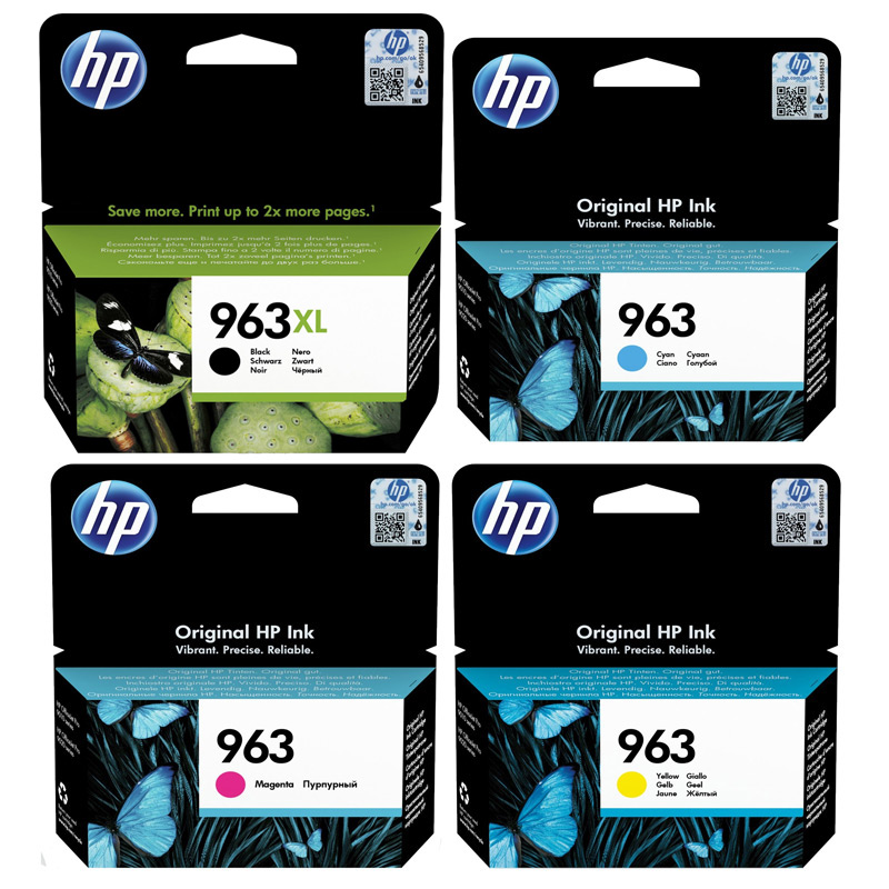 Original HP 963XL + 963 Tintenpatrone Multipack