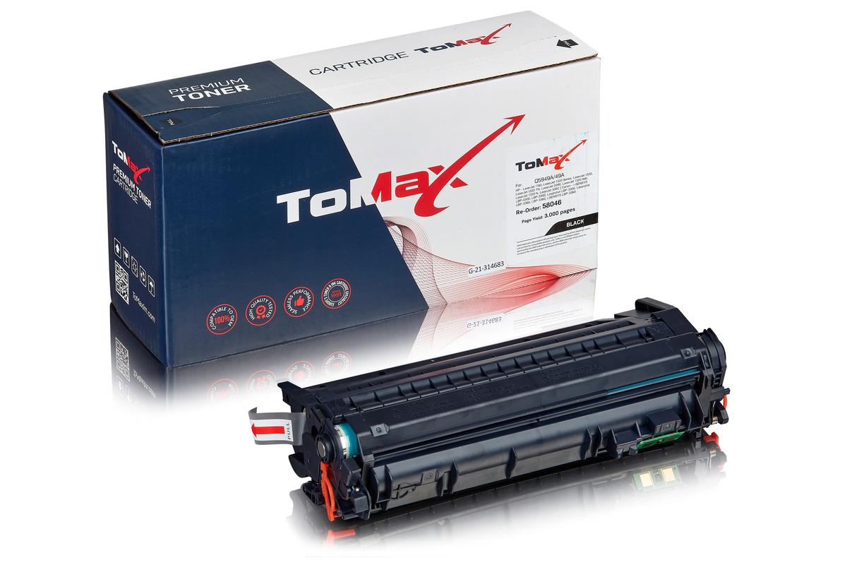 ToMax Premium ersetzt HP Q5949A / 49A Toner, schwarz