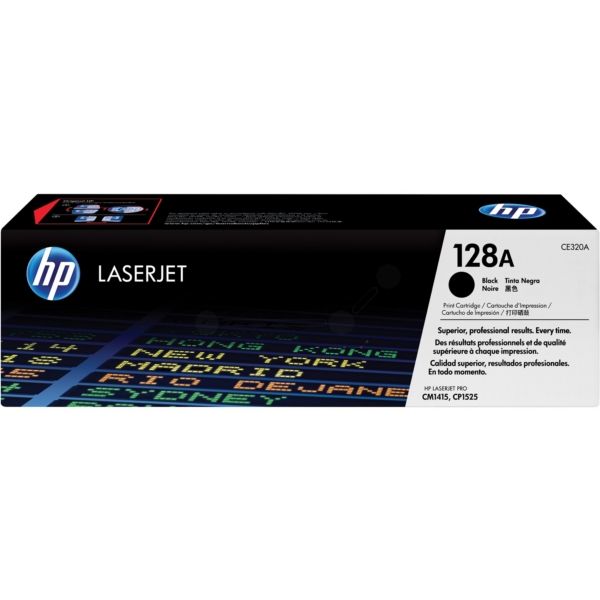 Original HP CE320A / 128A Toner schwarz