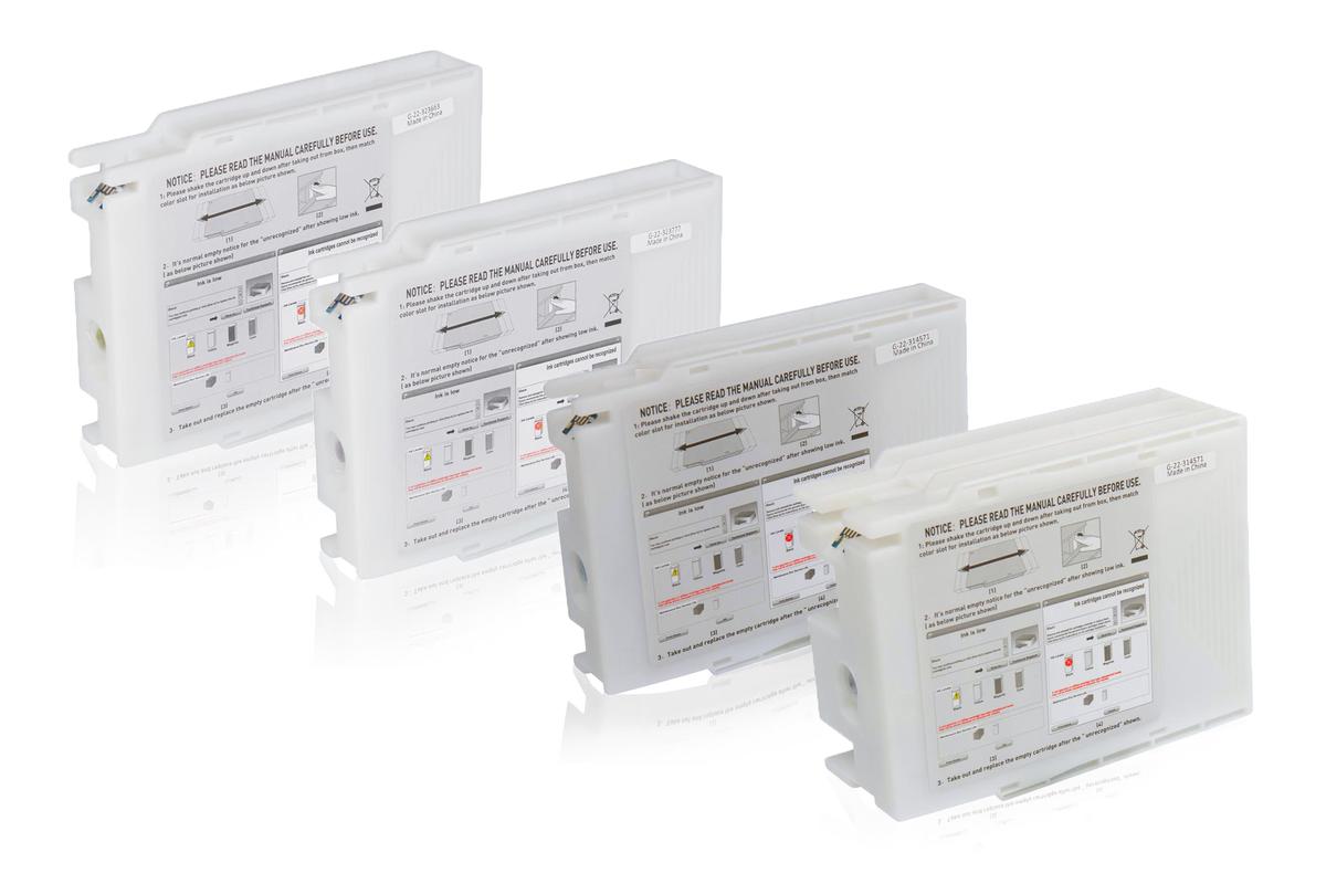 Multipack kompatibel zu EpsonC13T907x40 / T907x enthält 4x Tintenpatrone