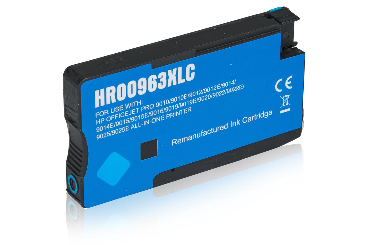 Kompatibel zu HP 3JA27AE / 963XL Tintenpatrone, cyan