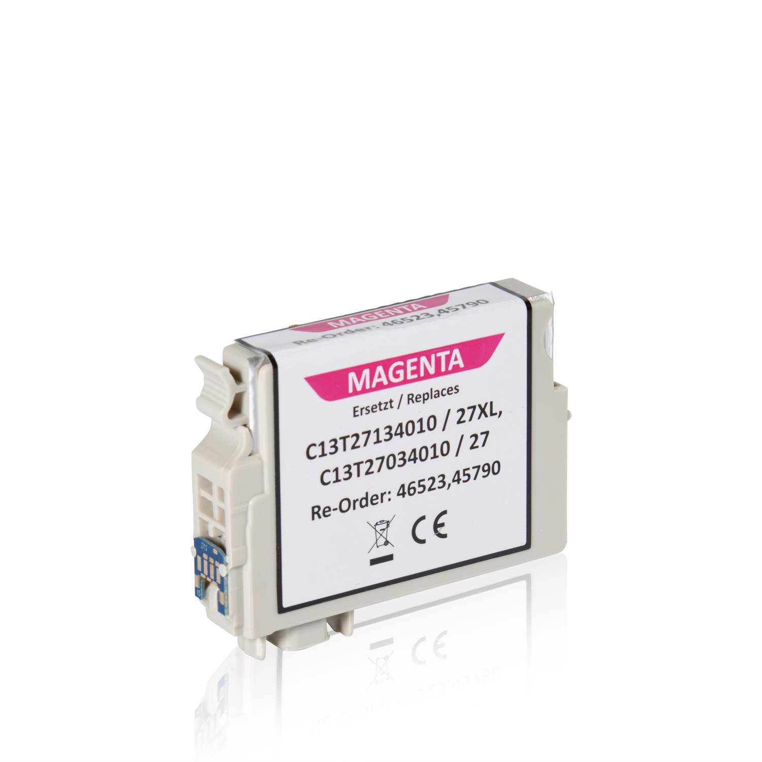 Kompatibel zu Epson C13T27034010 / 27 Tintenpatrone, magenta