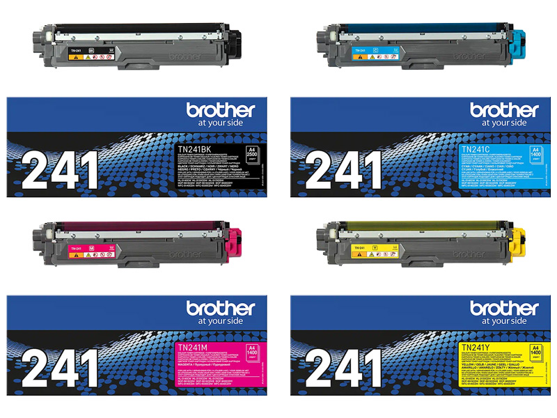 Original Brother TN241 Toner Multipack