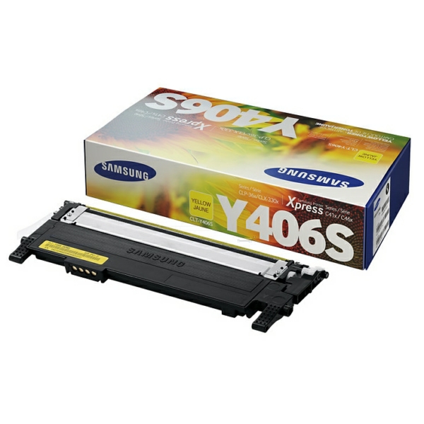 Original Samsung / HP SU462A / CLTY406S Toner gelb