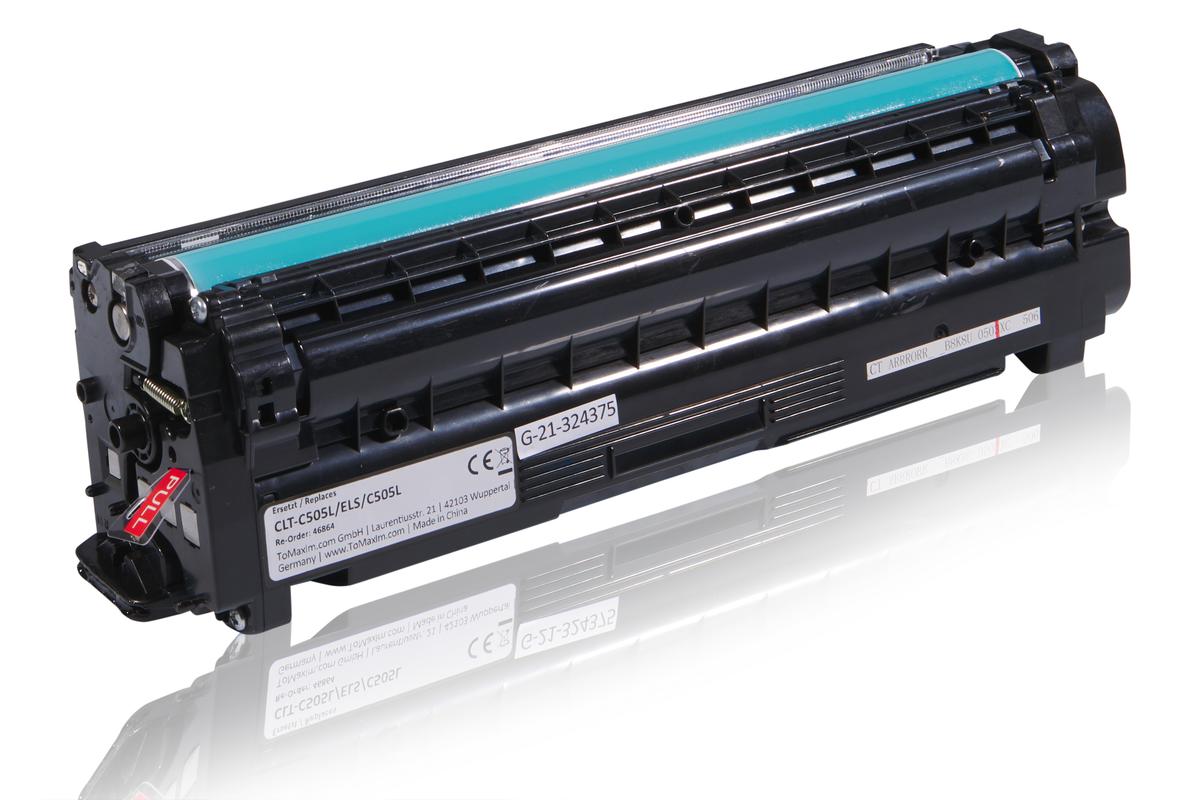 Kompatibel zu Samsung / HP CLT-C505L/ELS / C505L Tonerkartusche, cyan