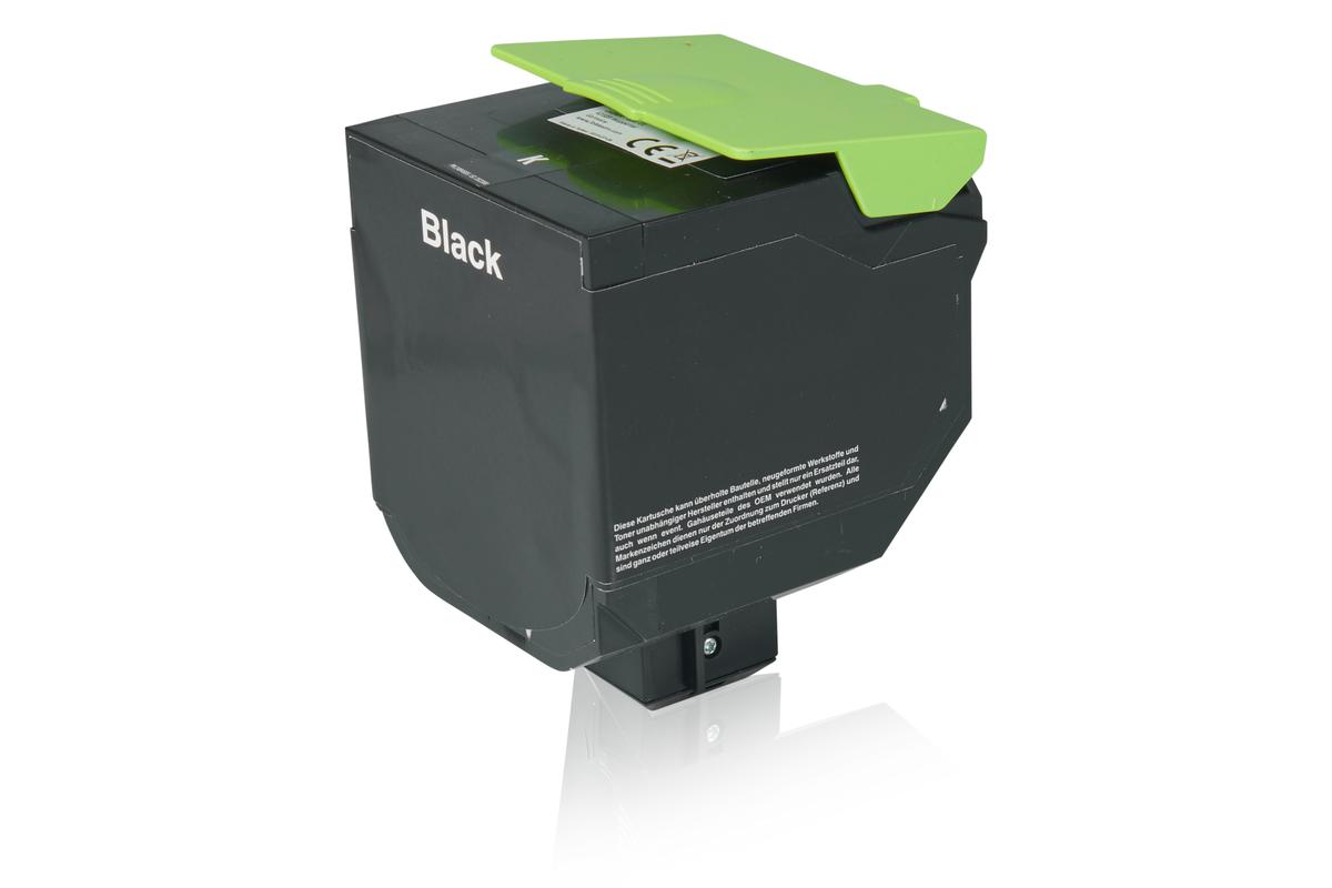 Kompatibel zu Lexmark 80C2HY0 / 802HY Tonerkartusche, gelb