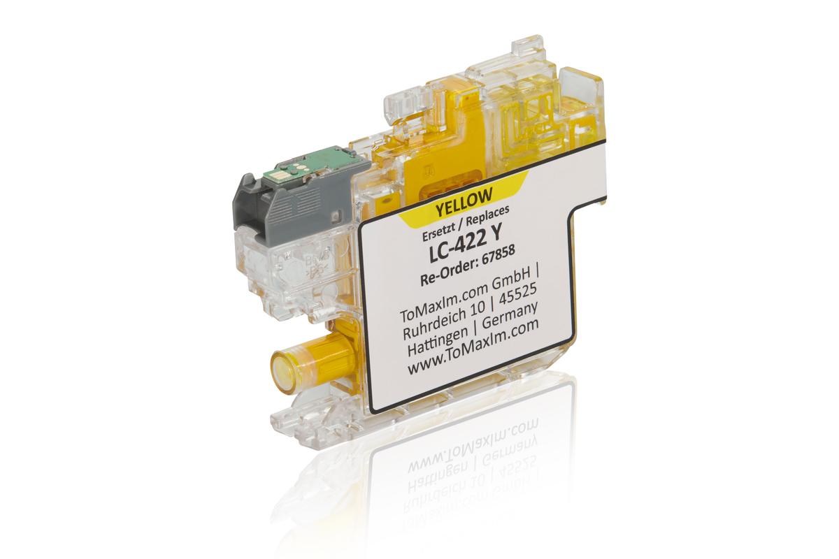 Kompatibel zu Brother LC-422Y Tintenpatrone, gelb
