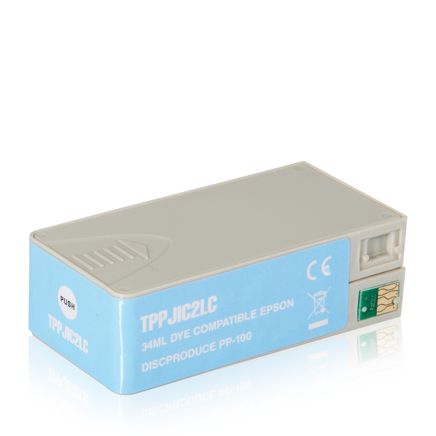 Kompatibel zu Epson C13S020448 / PJIC2 Tintenpatrone, light cyan