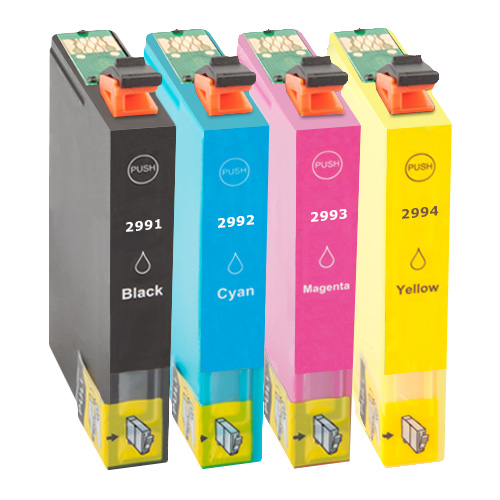 Multipack Kompatibel zu Epson T2996 /29 XL enthält 4x Tintenpatrone