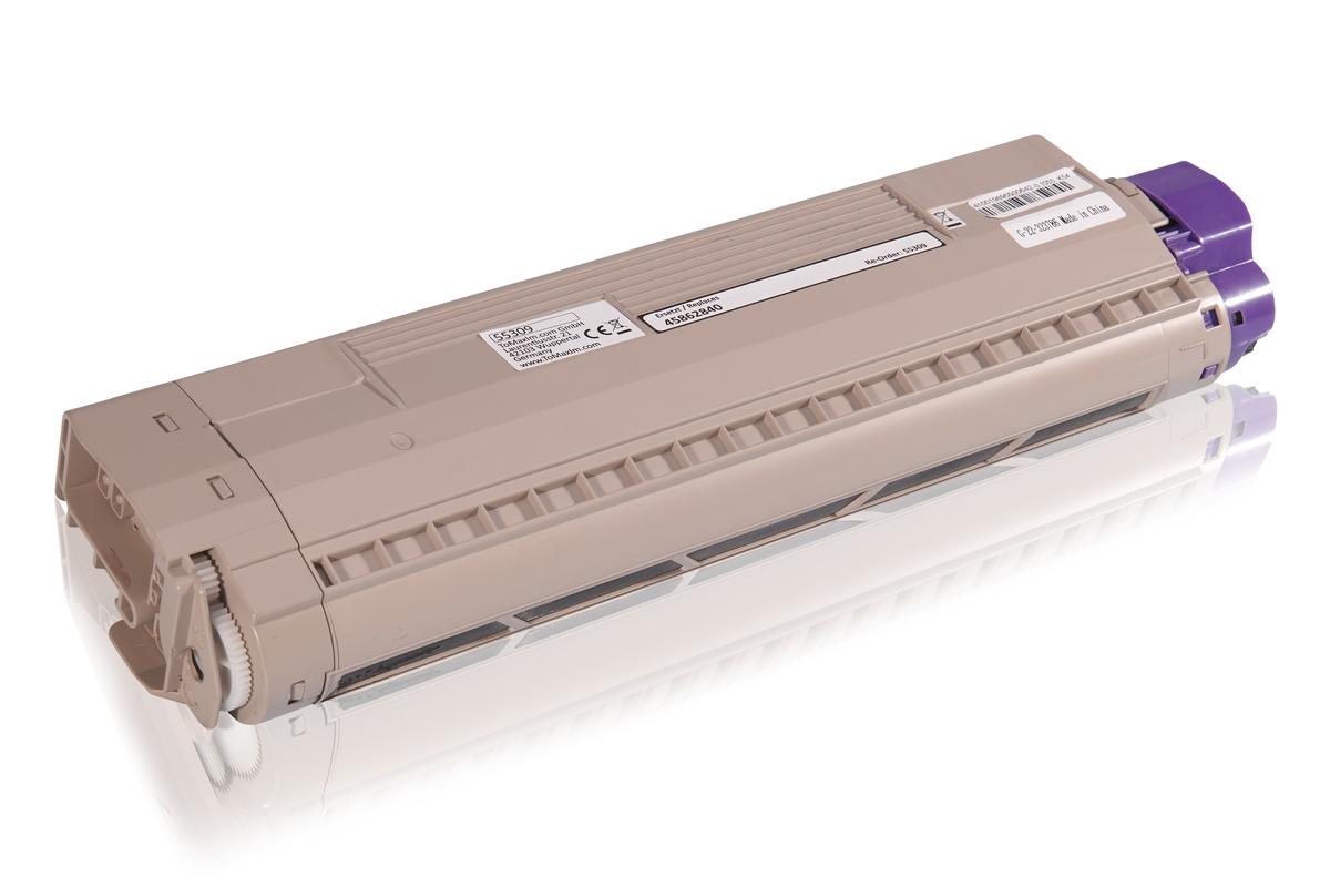 Kompatibel zu OKI 45862840 Tonerkartusche, schwarz