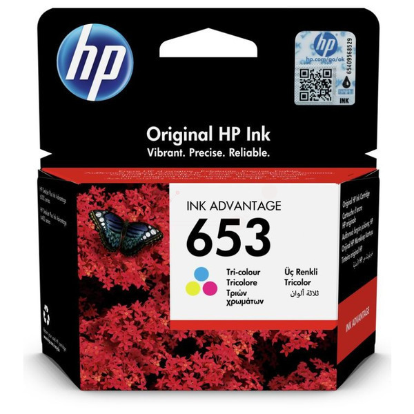 Original HP 3YM74AE / 653 Druckkopfpatrone color