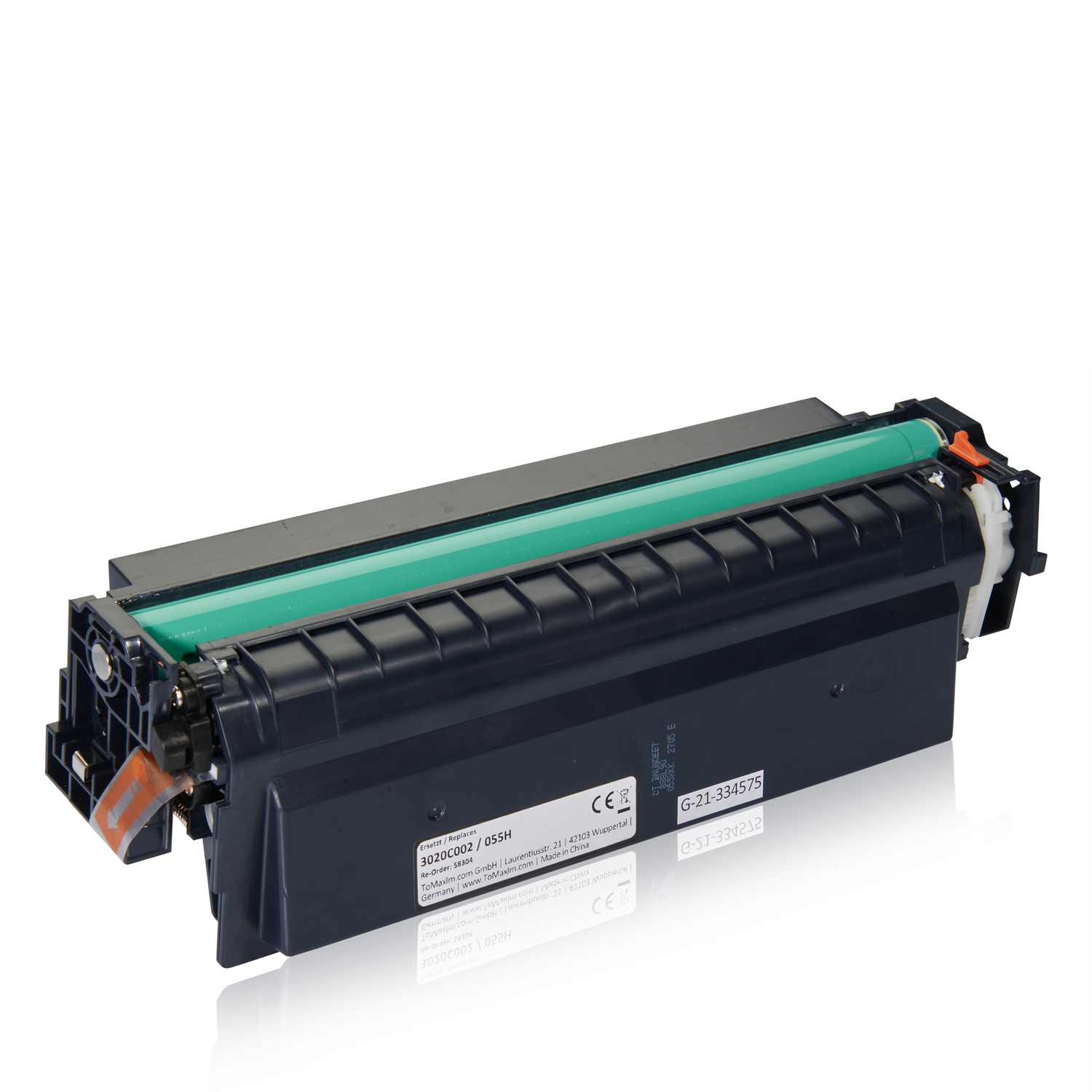 Kompatibel zu Canon 3020C002 / 055H Tonerkartusche, schwarz