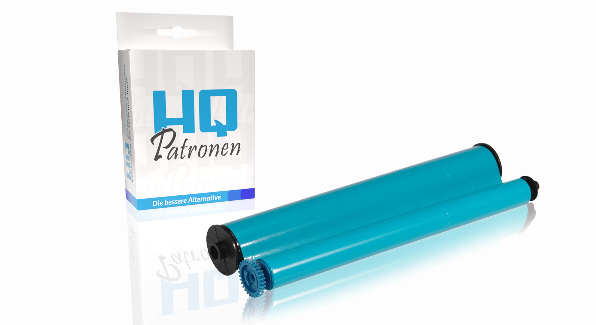 Kompatibel zu Philips PFA-351 / 252422040 Thermo-Transfer-Rollen, schwarz