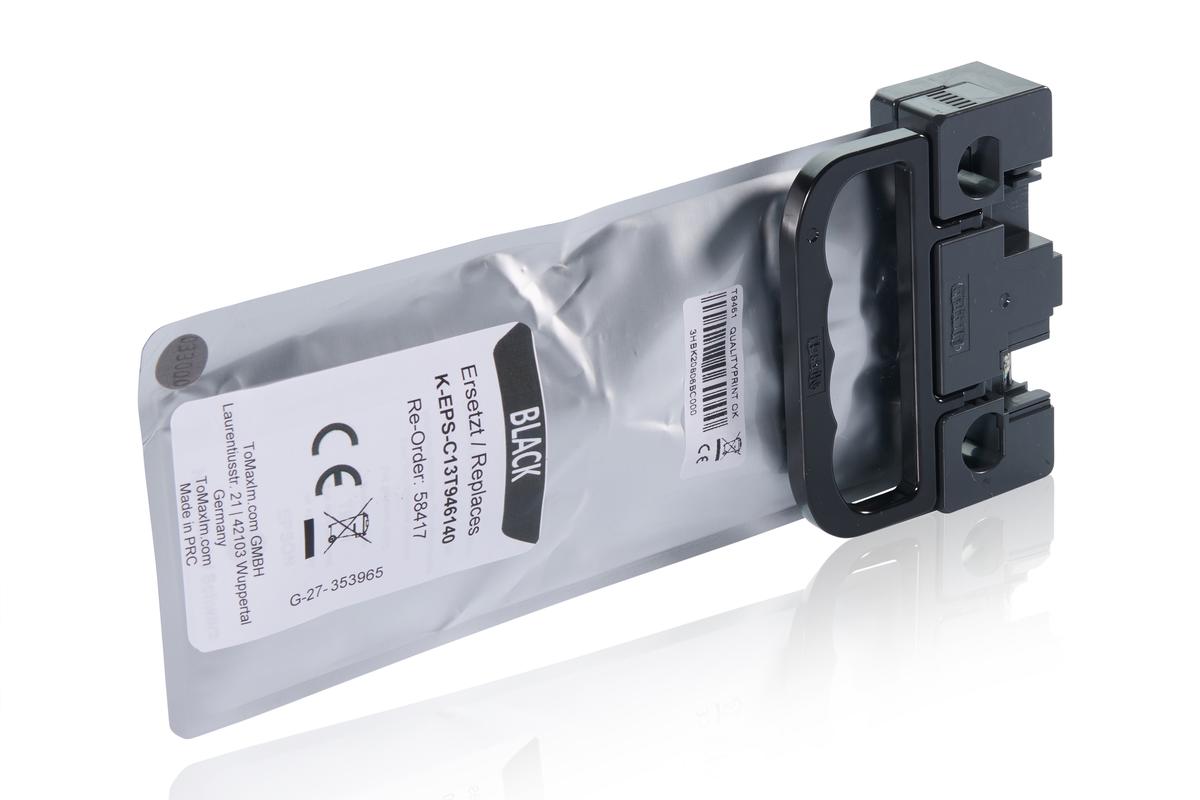Kompatibel zu Epson C13T946140 / T9461 Tintenpatrone, schwarz