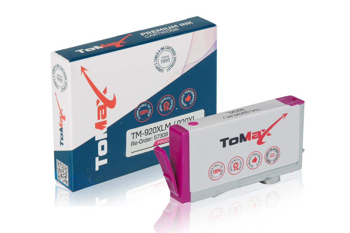 ToMax Premium ersetzt HP CD973AE / 920XL Tintenpatrone, magenta