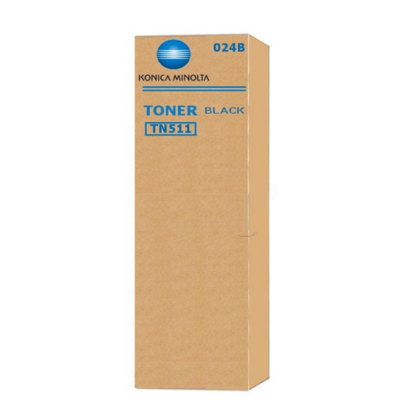 Original Konica Minolta 024B / TN511 Toner schwarz