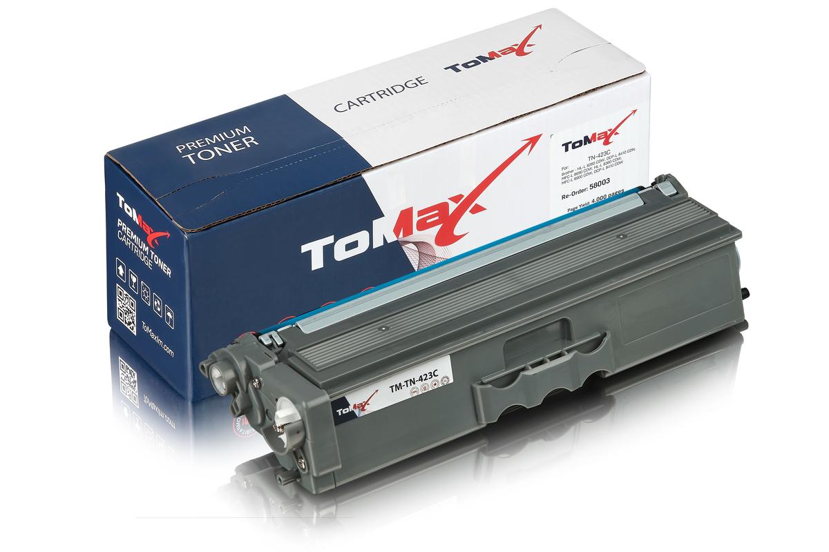 ToMax Premium ersetzt Brother TN-423C Toner, cyan