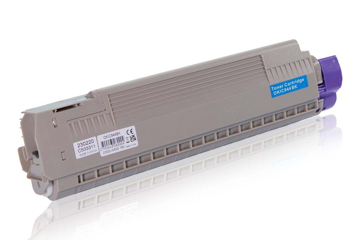 Kompatibel zu OKI 47095704 / C824 / C834 / C844 Tonerkartusche, schwarz