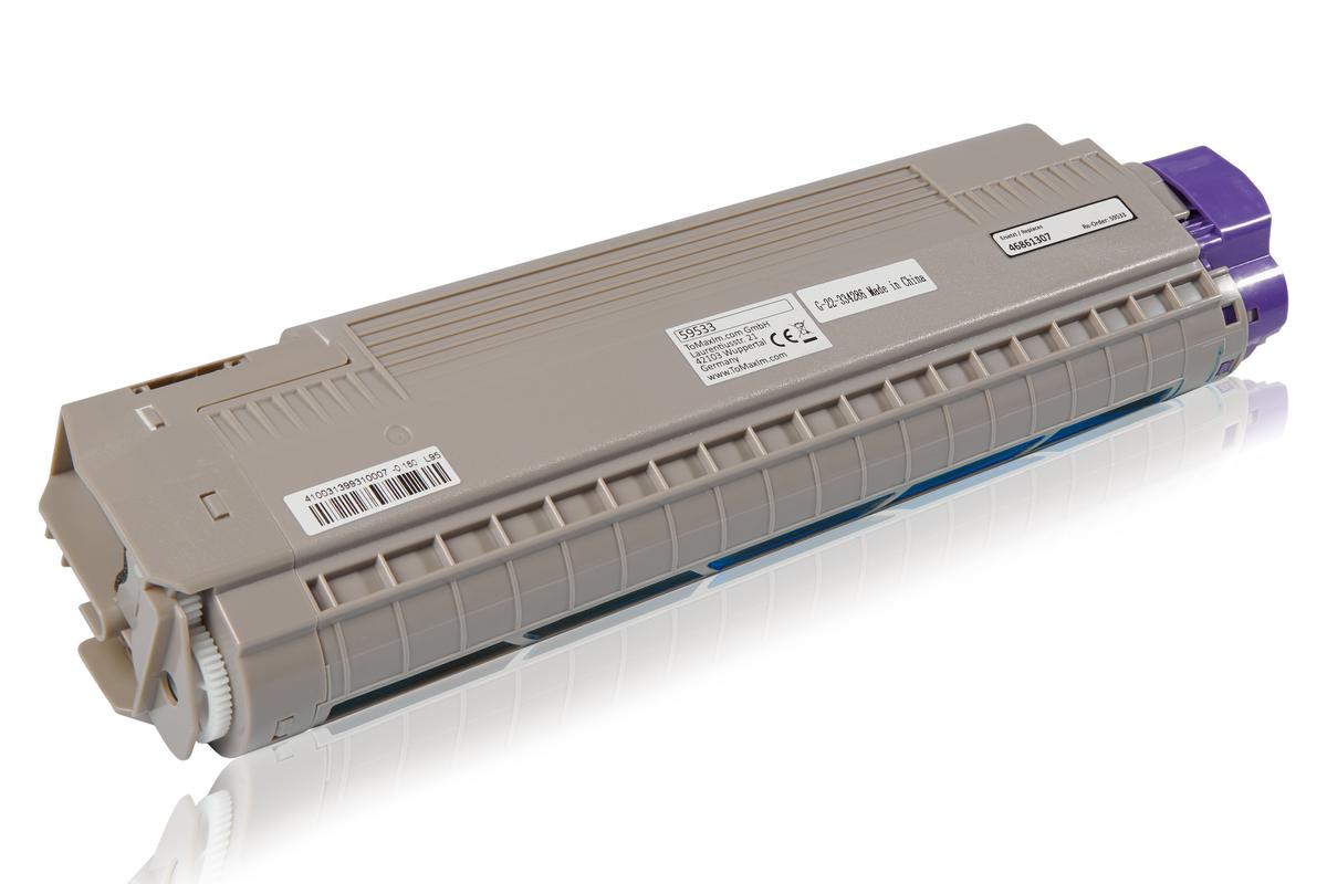 Kompatibel zu OKI 46861307 / C834 / C844 Tonerkartusche, cyan