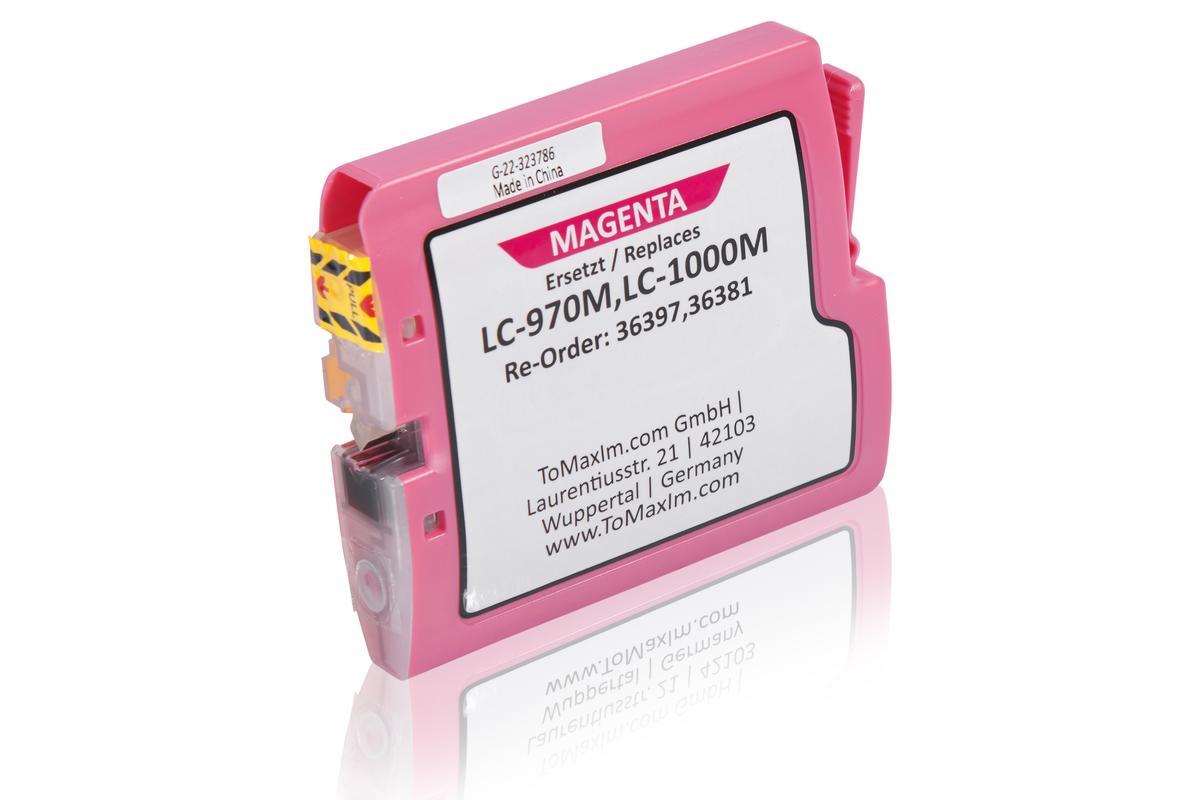 Kompatibel zu Brother LC-970M Tintenpatrone, magenta