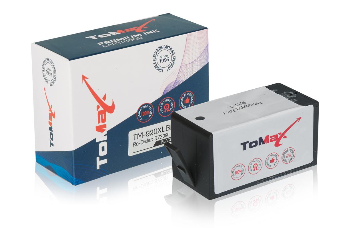 ToMax Premium ersetzt HP CD975AE / 920XL Tintenpatrone, schwarz