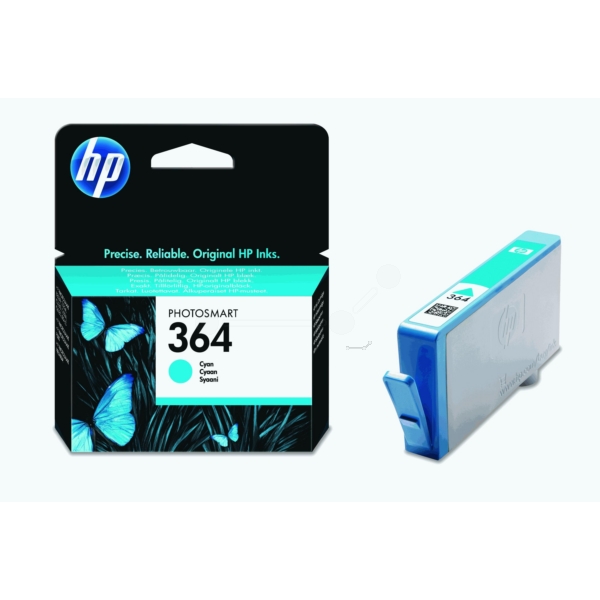 Original HP CB318EE / 364 Tintenpatrone cyan