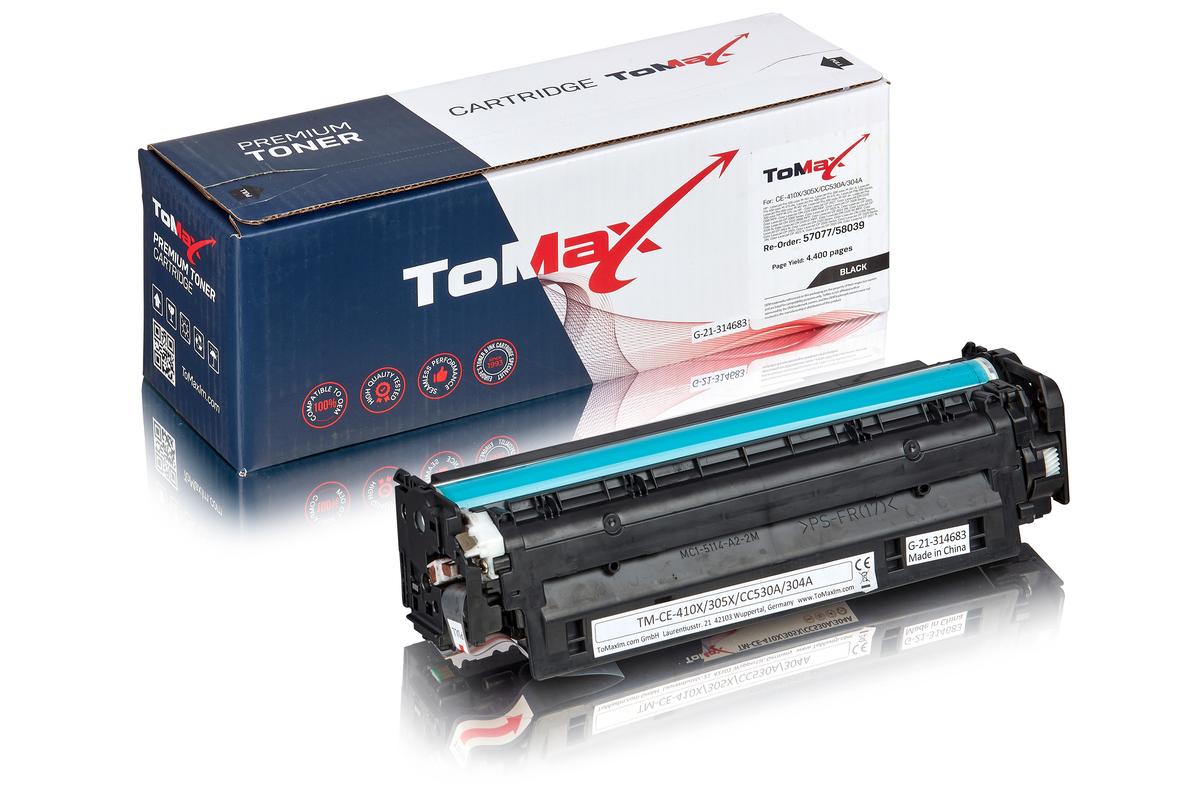ToMax Premium ersetzt HP CC530A / 304A Toner, schwarz