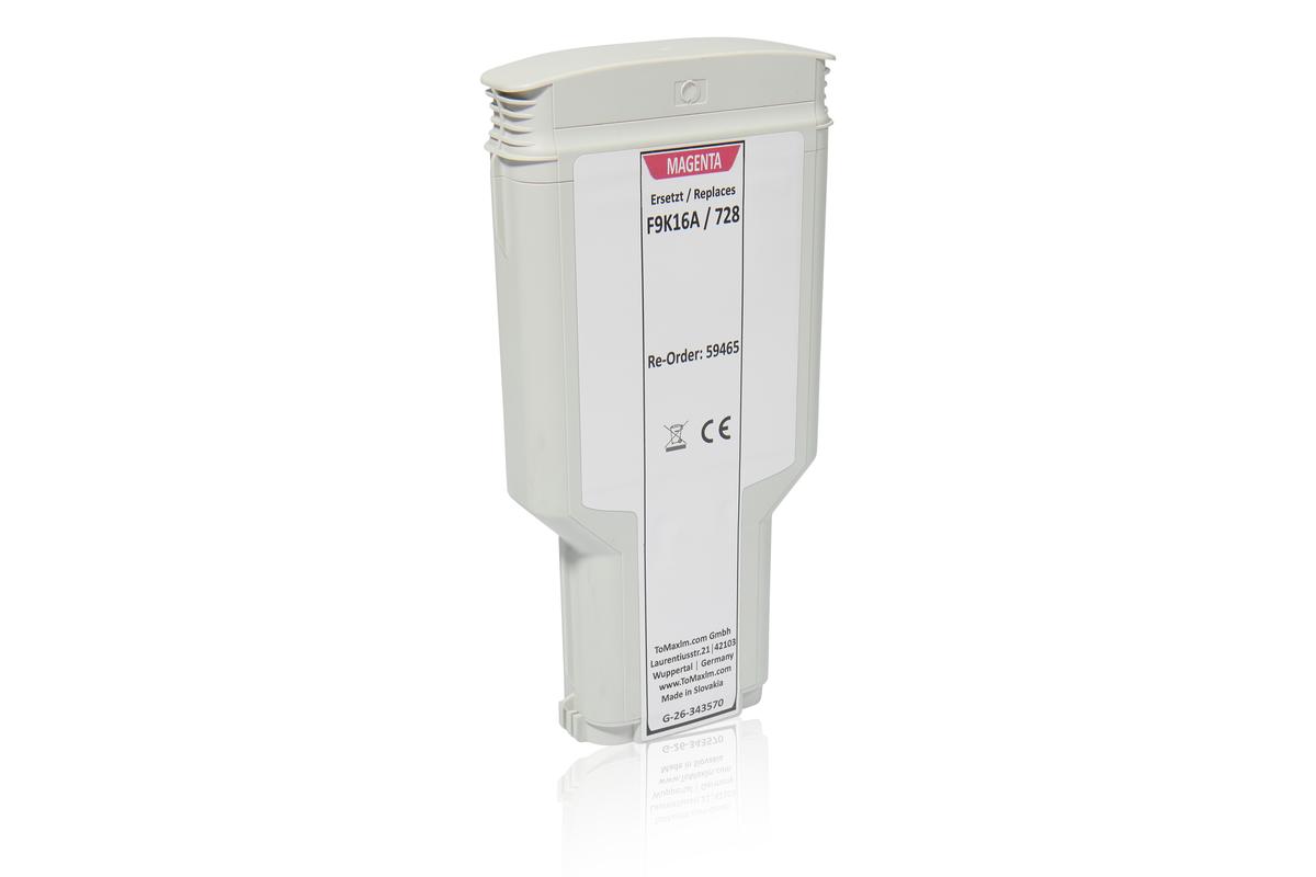 Kompatibel zu HP F9K16A / 728 Tintenpatrone, magenta