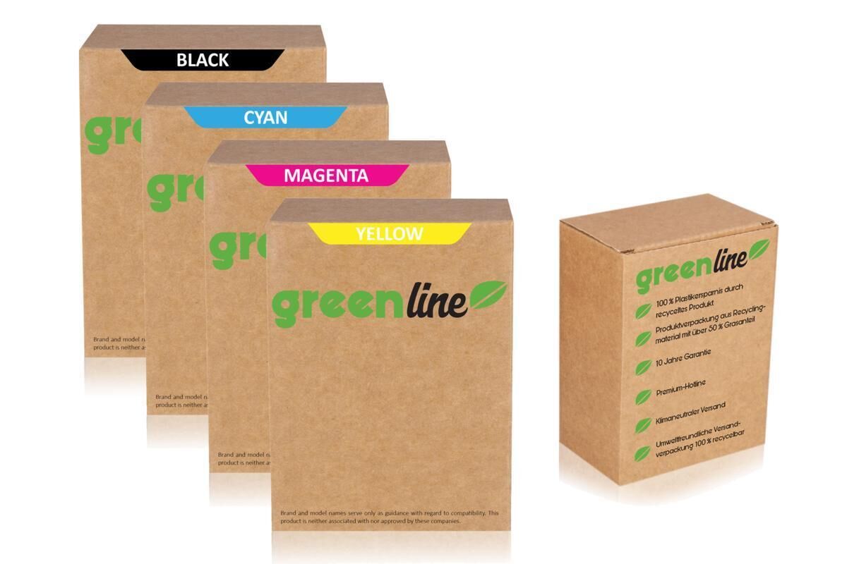 greenline Multipack ersetzt Epson C13T29914010 / 29XL enthält 4x Tintenpatrone