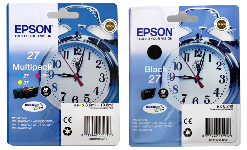 Original Epson C13T27014012 / 27 Tinte Multipack