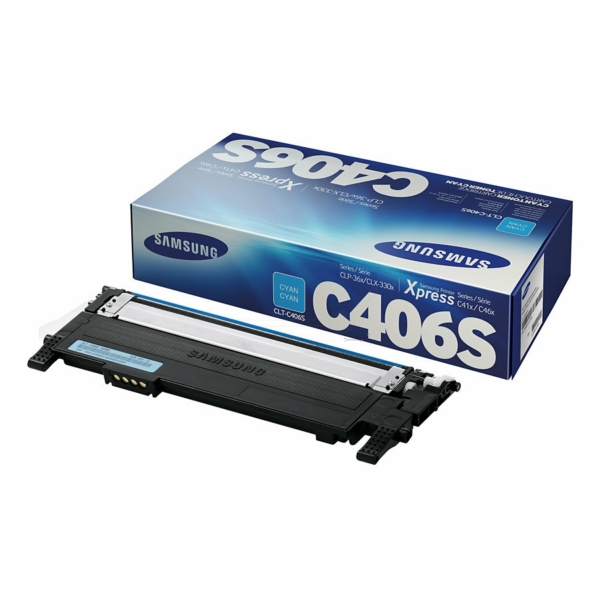 Original Samsung / HP ST984A / CLTC406S Toner cyan