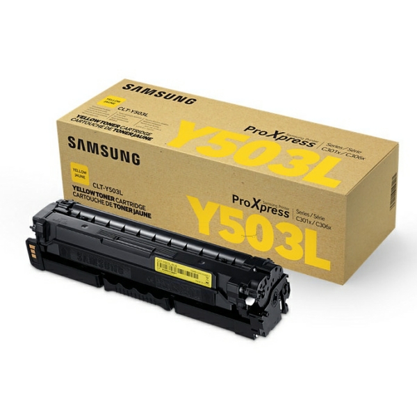Original Samsung / HP SU491A / CLTY503L Toner gelb