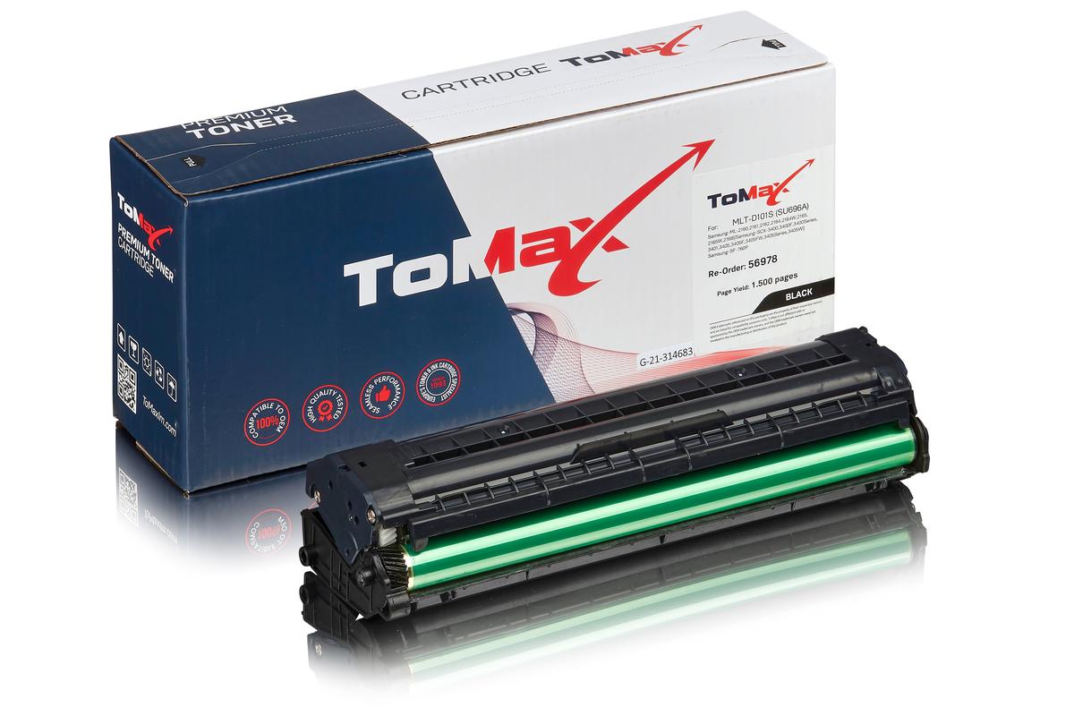 ToMax Premium ersetzt Samsung / HP MLT-D101S/ELS / 101 Toner, schwarz