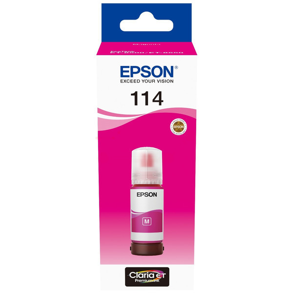 Kompatibel zu Epson C13T07B340 / 114  Tintenflasche, magenta