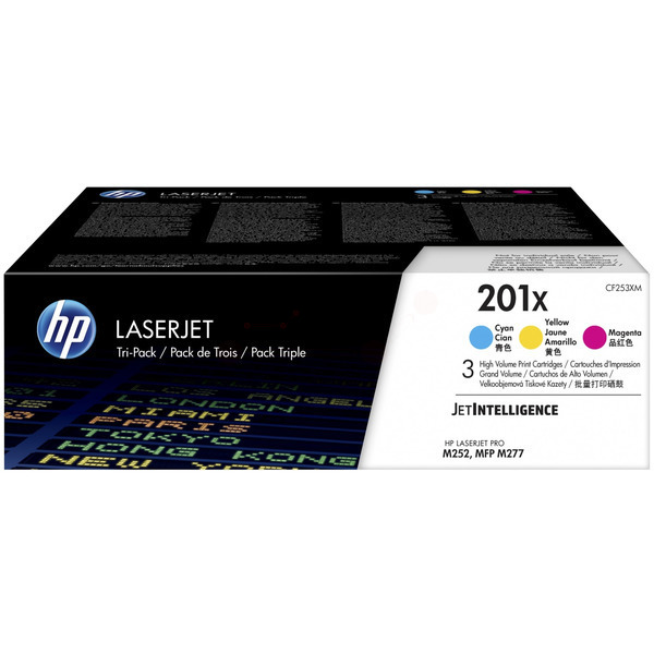 Original HP CF253XM / 201X Toner Multipack