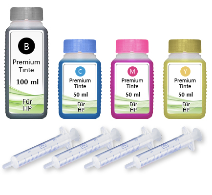 Kompatibel zu HP 27 28 56 57 250 ml Nachfülltinte