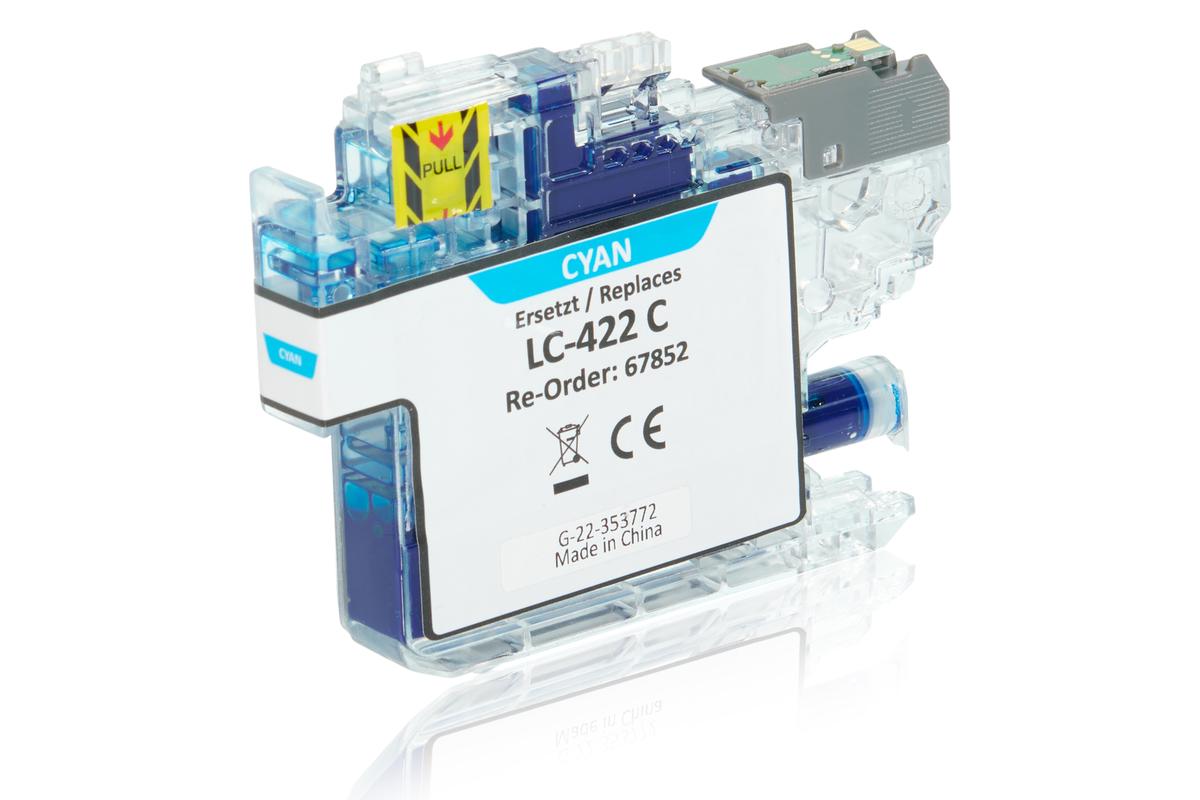 Kompatibel zu Brother LC-422C Tintenpatrone, cyan